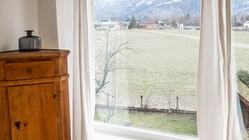 Blick von der Unterkunft