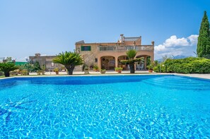 Pool - Rural finca in Mallorca Gomila with pool (Sa Pobla)