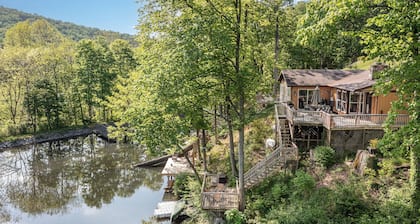 Beautiful private property in rural environment overlooking Ski Liberty.