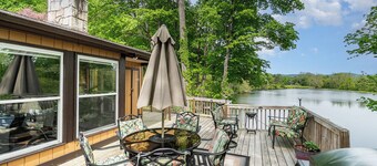 Beautiful private property in rural environment overlooking Ski Liberty.