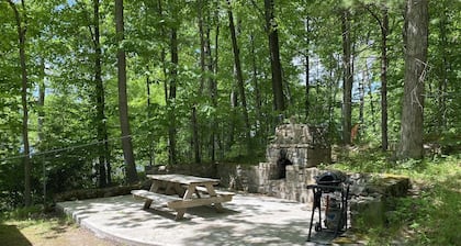 Encantadora casa de verano estilo Adirondack
