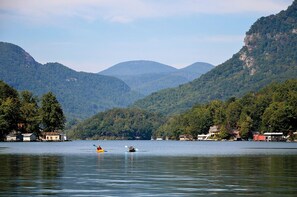 Beach - Chimney Rock Mountain Hideaway, Awesome View of Rock, sounds of Broad Run River  (Lake Lure)