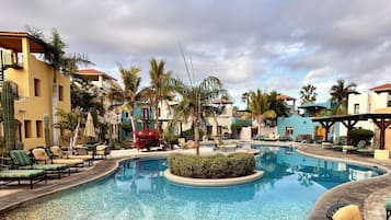 Una piscina climatizada