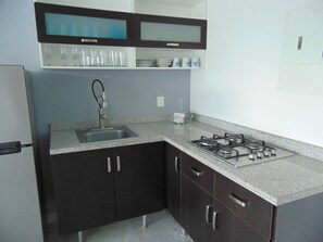 Private kitchen - AriaOcean nice seafront department. (Bucerías)