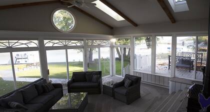 Modern Lakefront home with wonderful views and plenty of space!