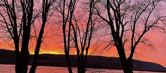 Modern Lakefront home with wonderful views and plenty of space!