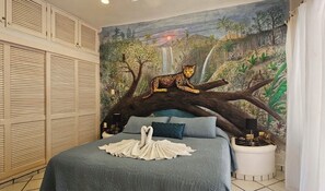 2 Schlafzimmer, Zimmersafe, kostenloses WLAN, Bettwäsche