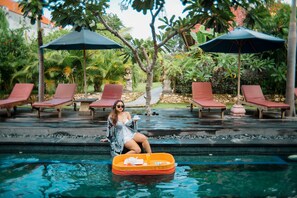 Breakfast area - The Canda Villas (Lembongan Island)