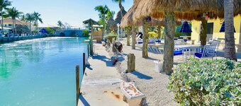 DUPLEX IN DUCK KEY, 2 Bedroom/2 Bath, W/Private 90' Dock,  Trailer Storage INCL