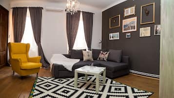 1 makuuhuone, silitysrauta/-lauta, ilmainen Wi-Fi, vuodevaatteet