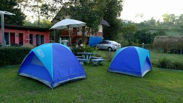 Tent with Shared Bathroom | Free WiFi