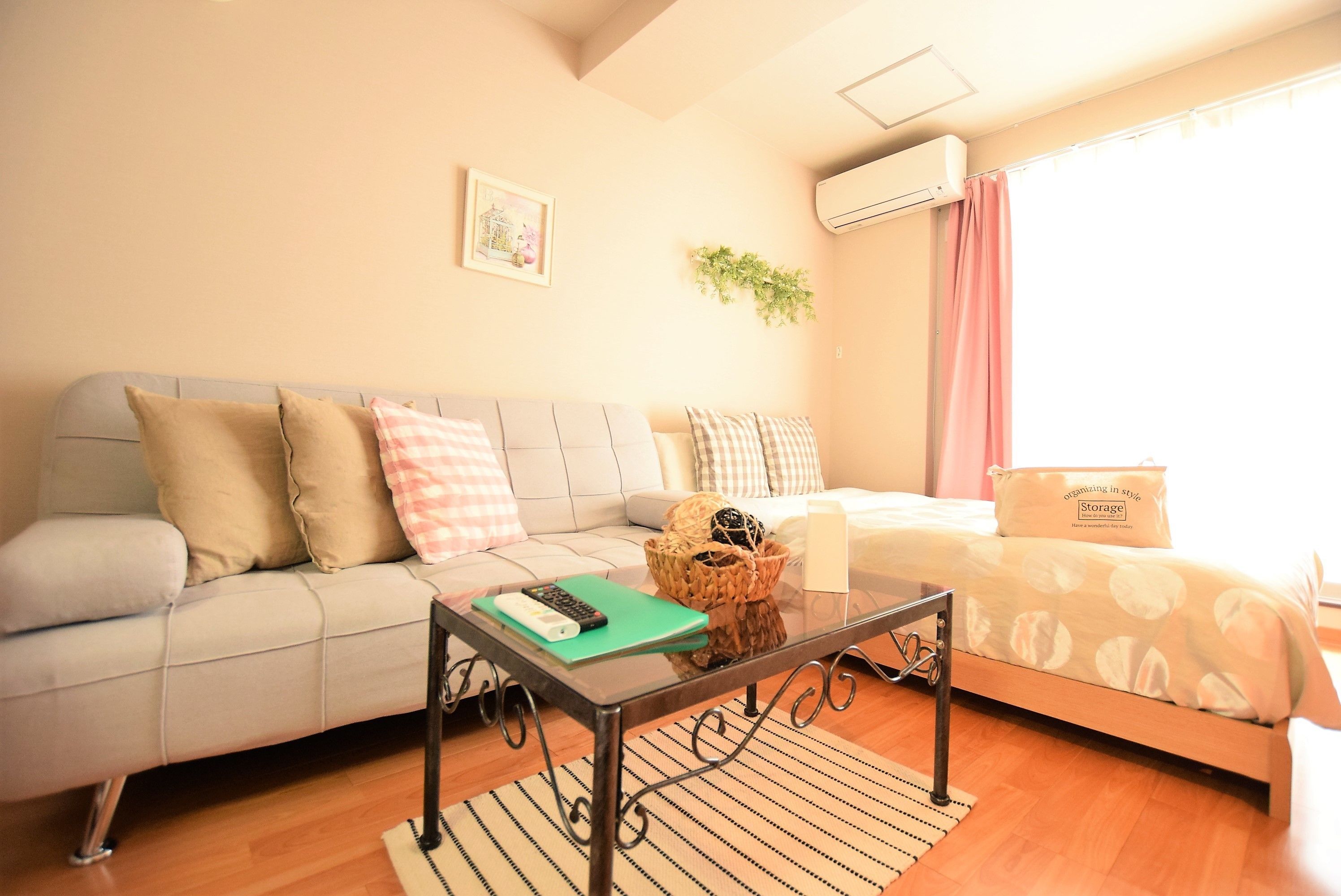 Apartment, 1 Bedroom ( 301 ) | Living area | Flat-screen TV