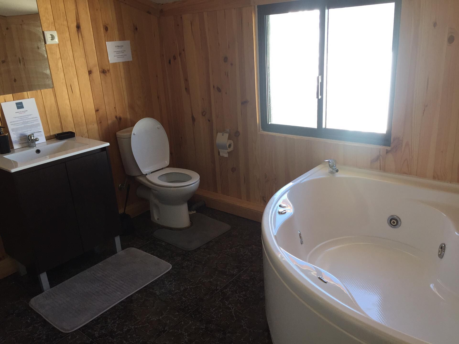 combined shower/bathtub, jetted bath, hair dryer, towels