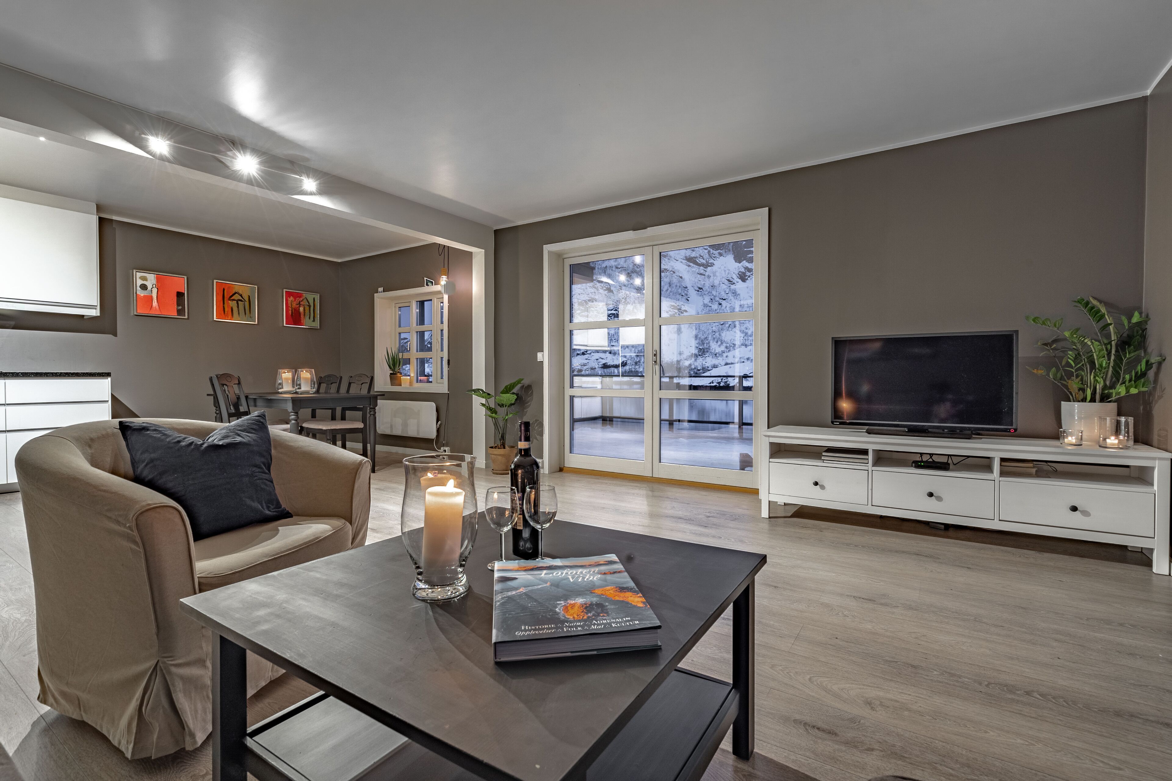 Comfort-Apartment, Meerblick (2) | Wohnbereich