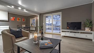 Comfort-Apartment, Meerblick (2) | Wohnbereich