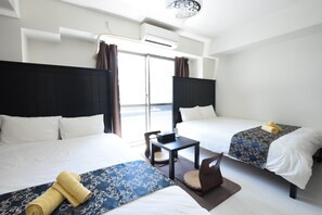 Apartment ( 202 ) | Blackout curtains, free WiFi - MT House Bentencho (Osaka)