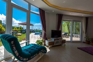 Villa, 2 Bedrooms | Living area | Plasma TV - Villa Dere (Kas)