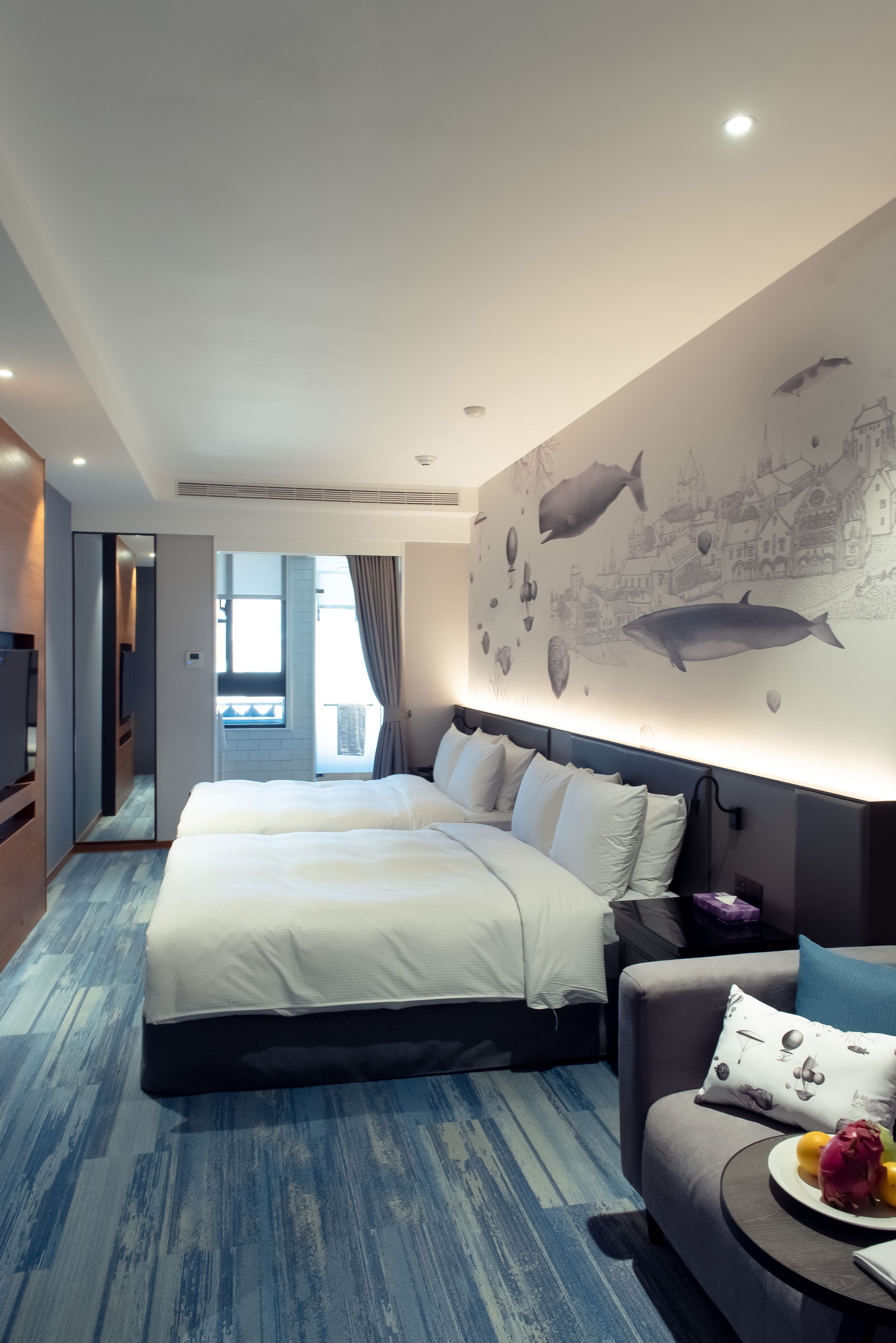 Superior Quadruple Room, 2 Double Beds, Non Smoking | View from room