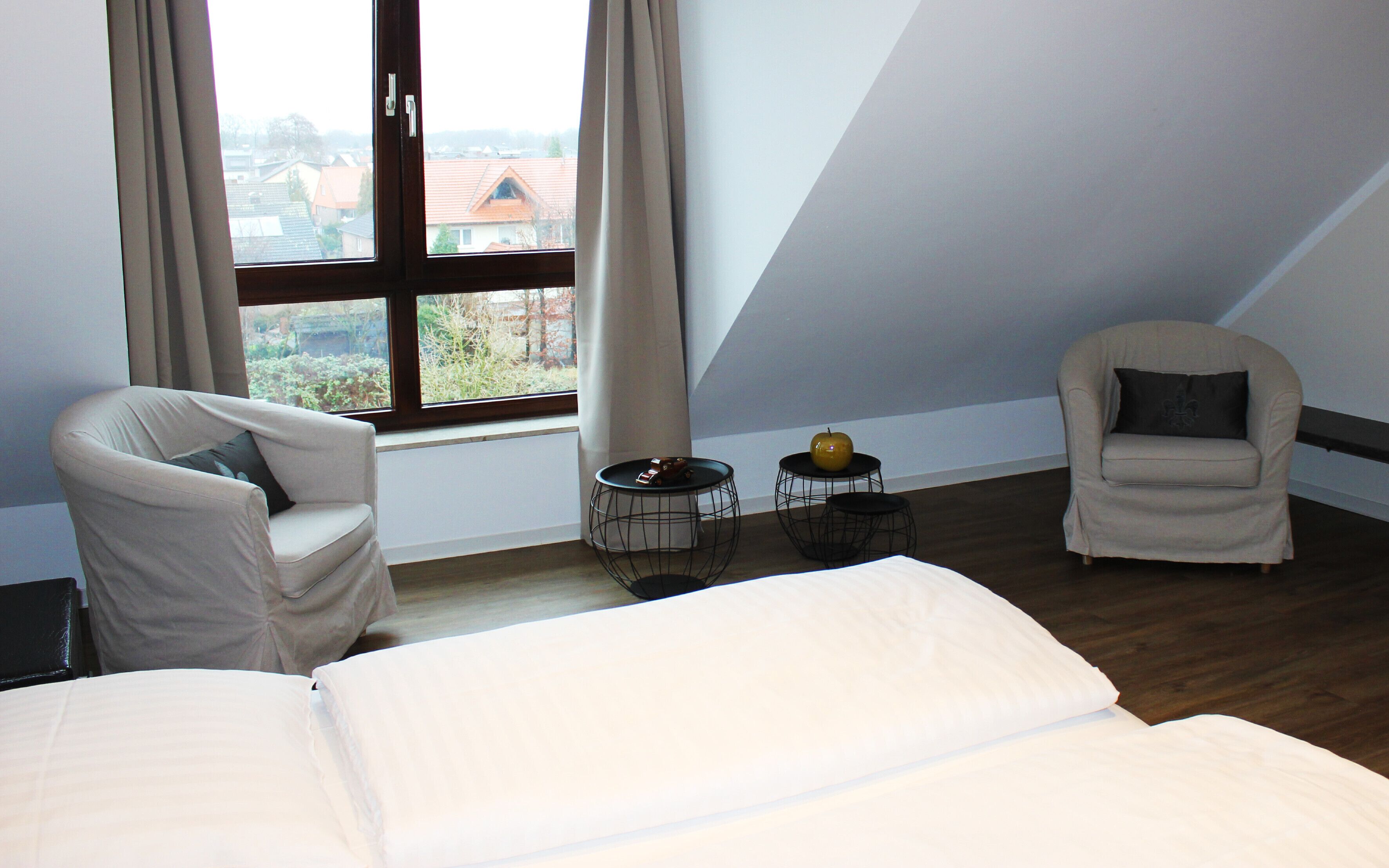 double room (parkside) | living area | tv