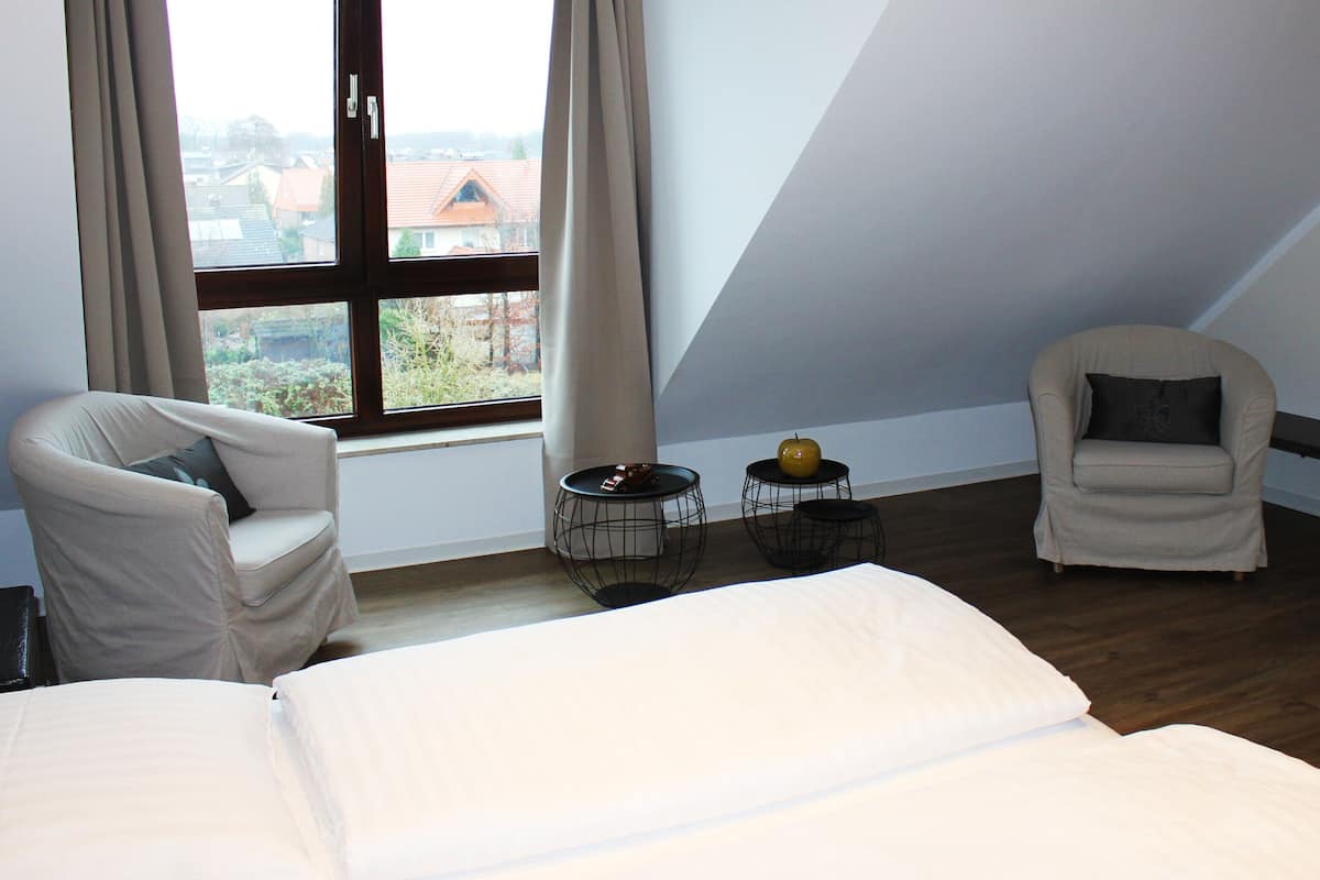 double room (parkside) | living area | tv