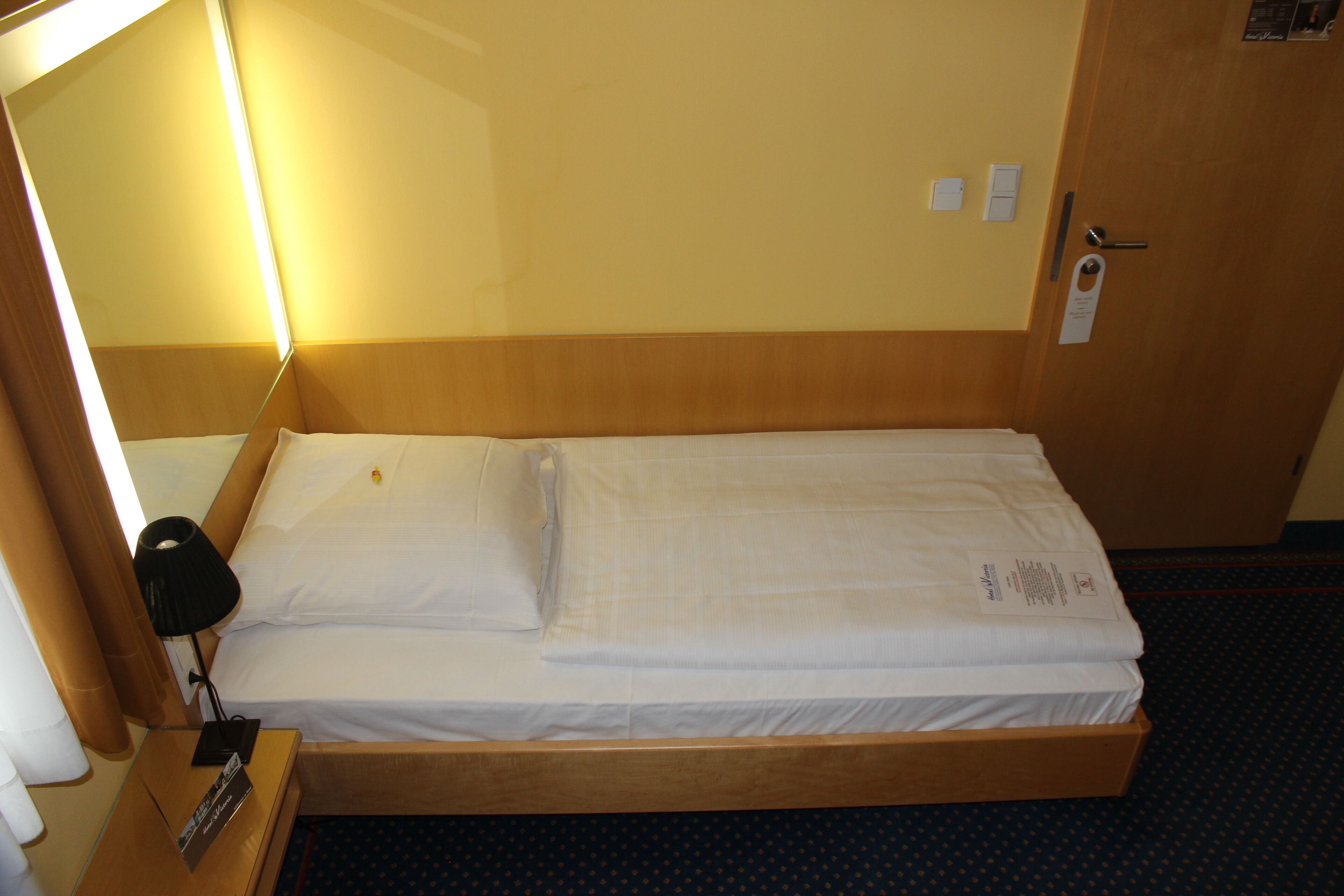 comfort single room | hypo-allergenic bedding, desk, iron/ironing board, rollaway beds