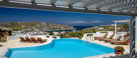 Villa, 6 Schlafzimmer (Polymnia) | Ausblick vom Zimmer