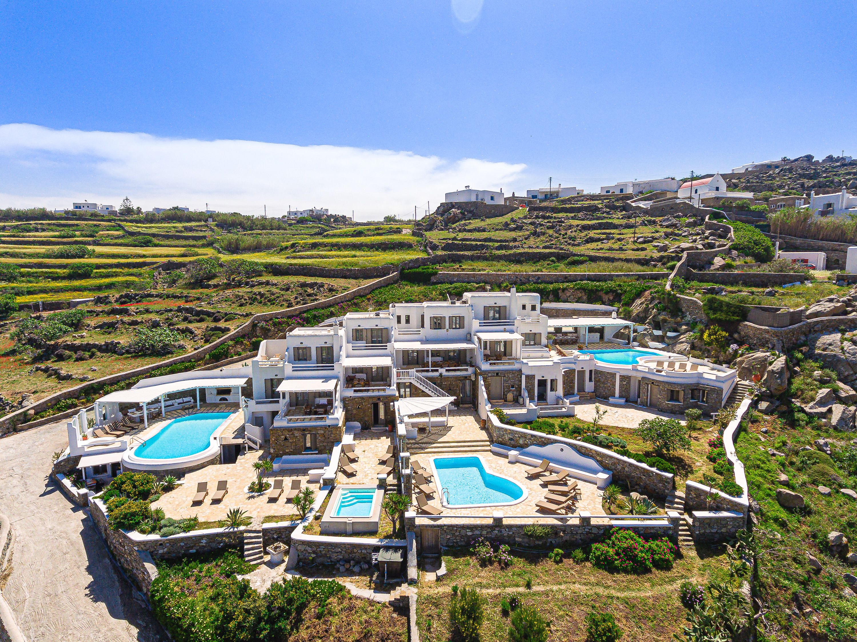 Fachada de la propiedad