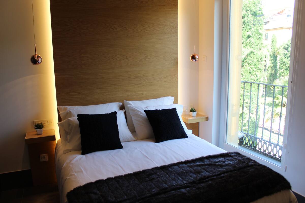 Superior Apartment, 1 Queen Bed (Exterior) | Premium bedding, down comforters, in-room safe, individually decorated