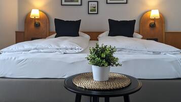 In-room safe, desk, cribs (surcharge), WiFi (free)