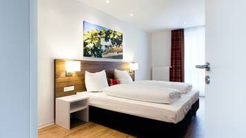 In-room safe, desk, cribs/infant beds, free WiFi