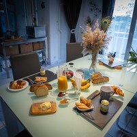 Café da manhã continental grátis todos os dias