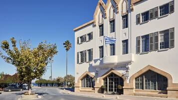 Entrada de la propiedad