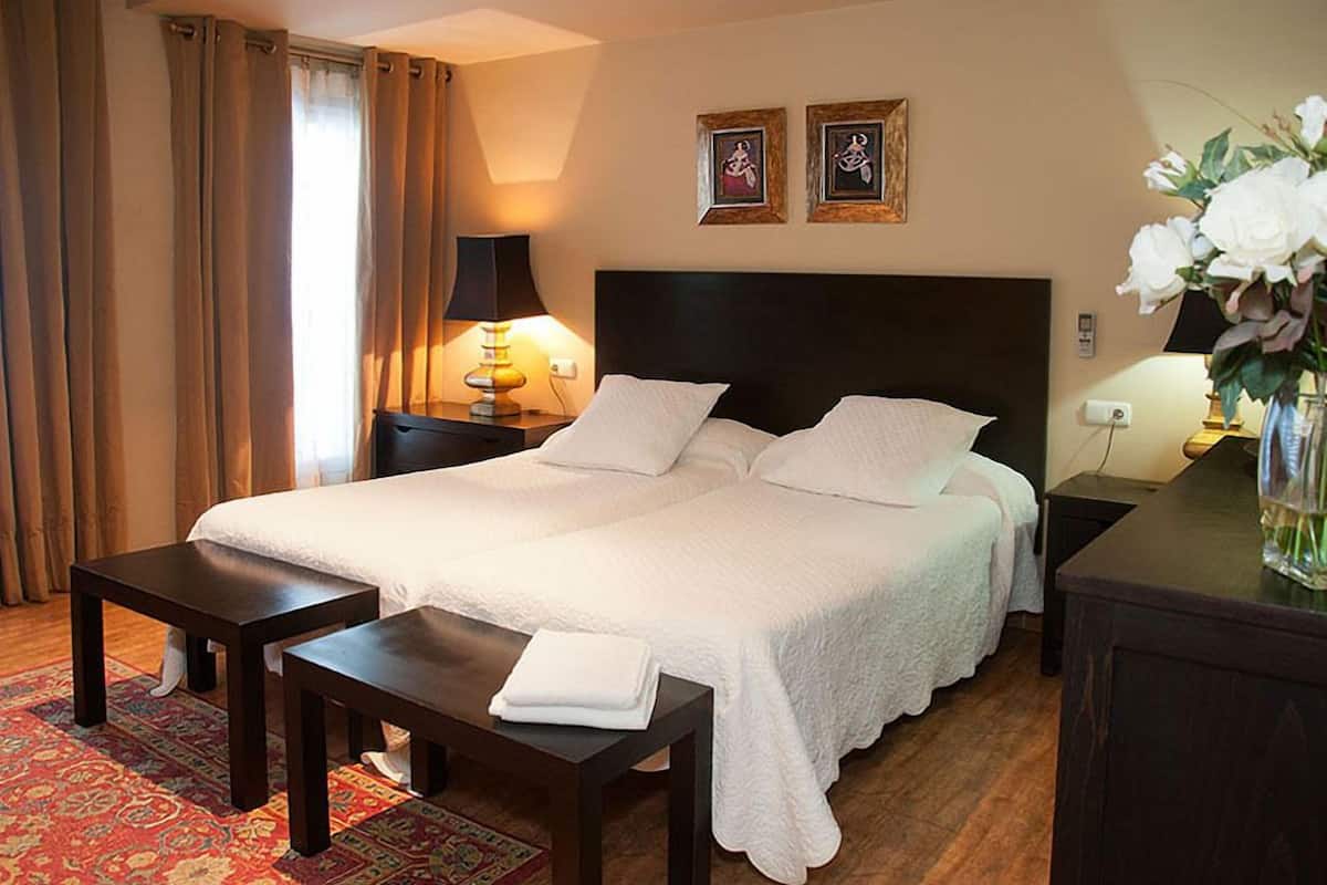 Desk, iron/ironing board (on request), free cots/infant beds, free WiFi