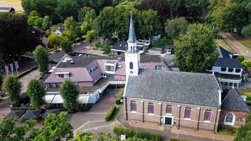 منظر من الجو على ارتفاع عالٍ