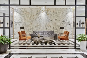 Sitzecke in der Lobby
