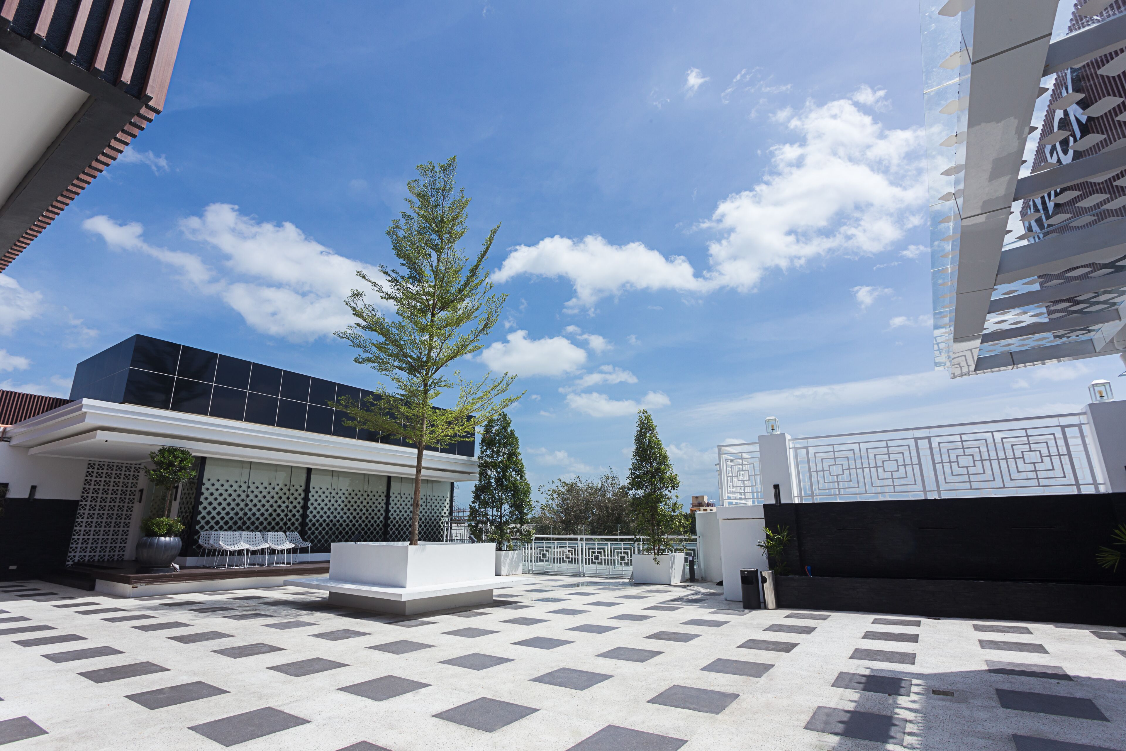 Pemandangan dari properti