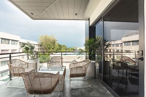 Presidential Suite, 1 King Bed, Balcony, City View | Egyptian cotton sheets, premium bedding, down comforters
