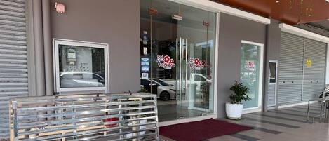 Façade de lâhĂ©bergement