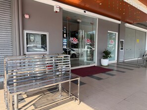 Façade de l’hébergement