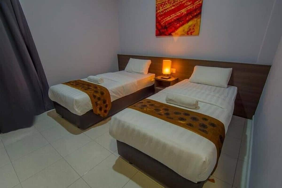 Habitación estándar con 2 camas individuales | Wifi gratis y ropa de cama