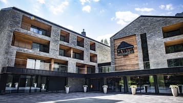 Voorkant van accommodatie