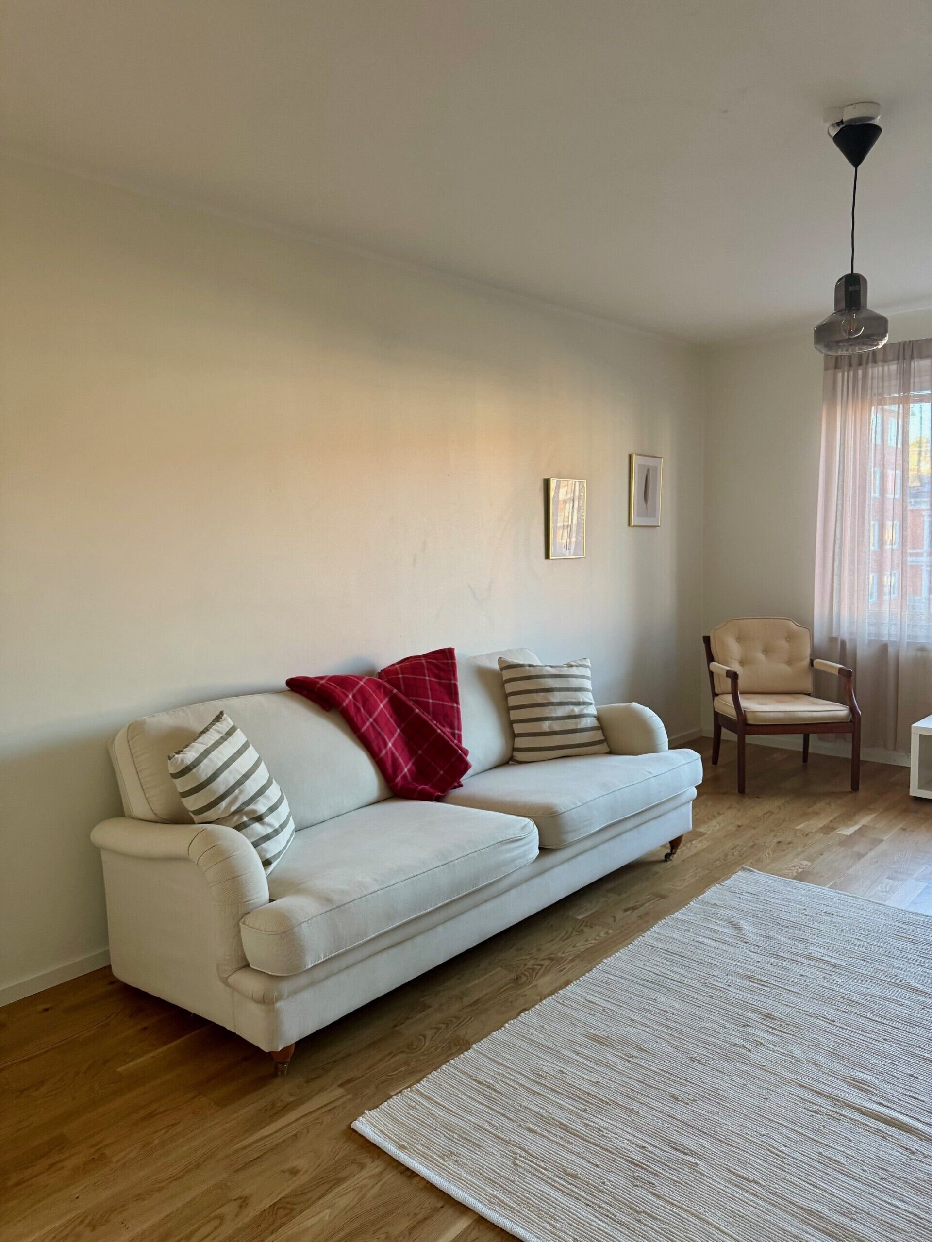 comfort apartment | living area | 55-inch tv with premium tv channels, netflix, streaming services