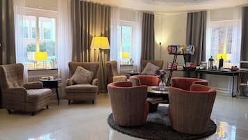 SitteomrÄde i lobbyen