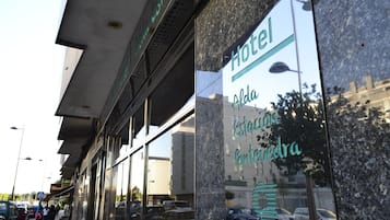 Fachada de la propiedad