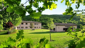 Majoituspaikan julkisivu