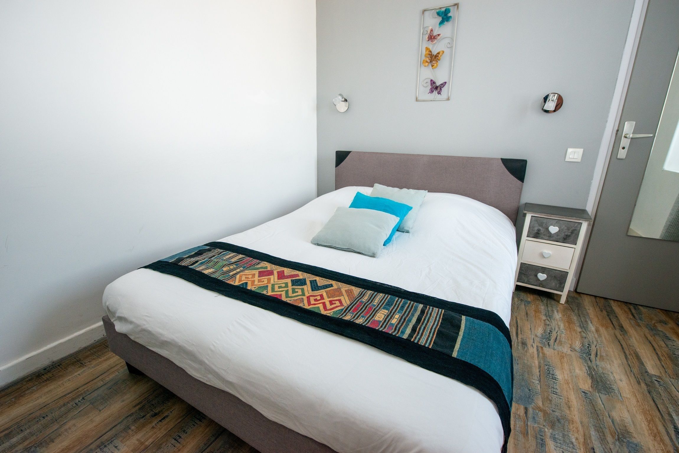 double room | individually decorated, individually furnished, desk, iron/ironing board