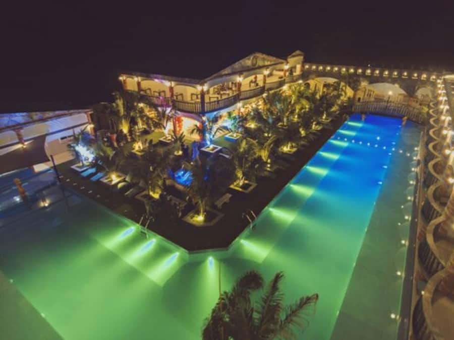 Utsikt fra overnattingsstedet