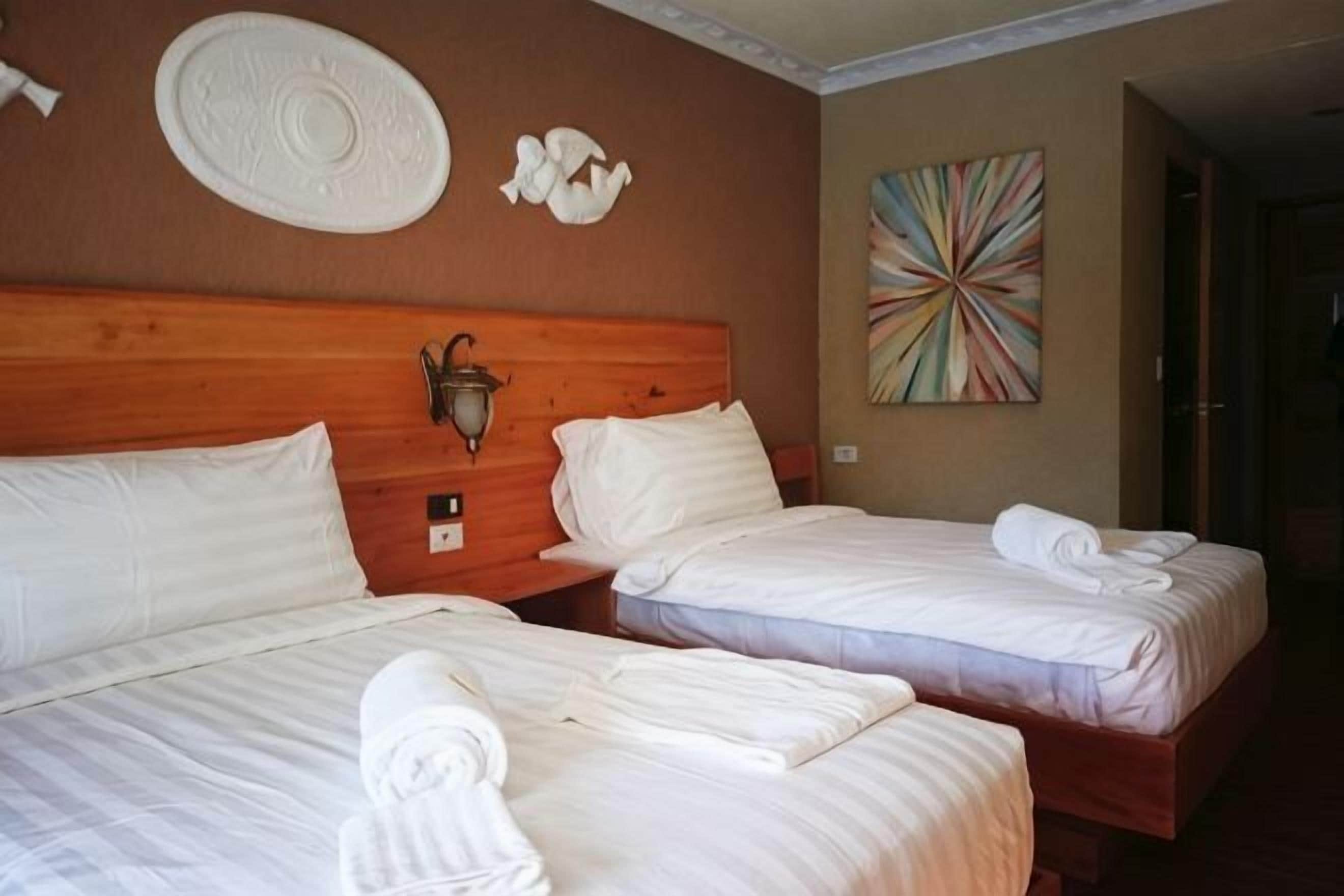 1 habitación y camas con efecto memoria 
