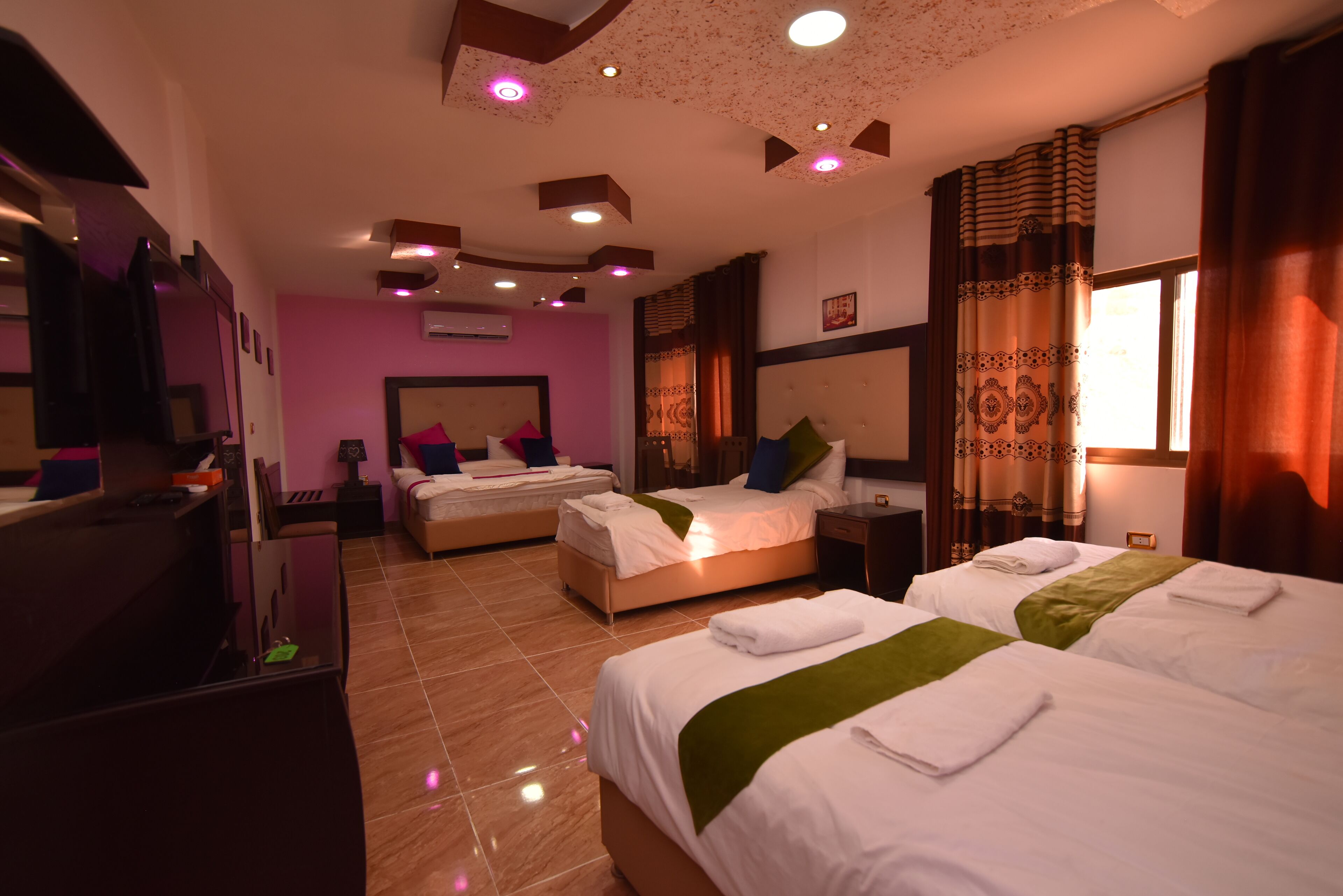 luxury room | 1 bedroom, in-room safe, blackout curtains, iron/ironing board