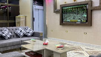Sala de estar en el lobby